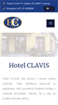 Mobile Screenshot of hotelclavis.sk